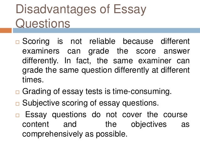 essay type test pdf